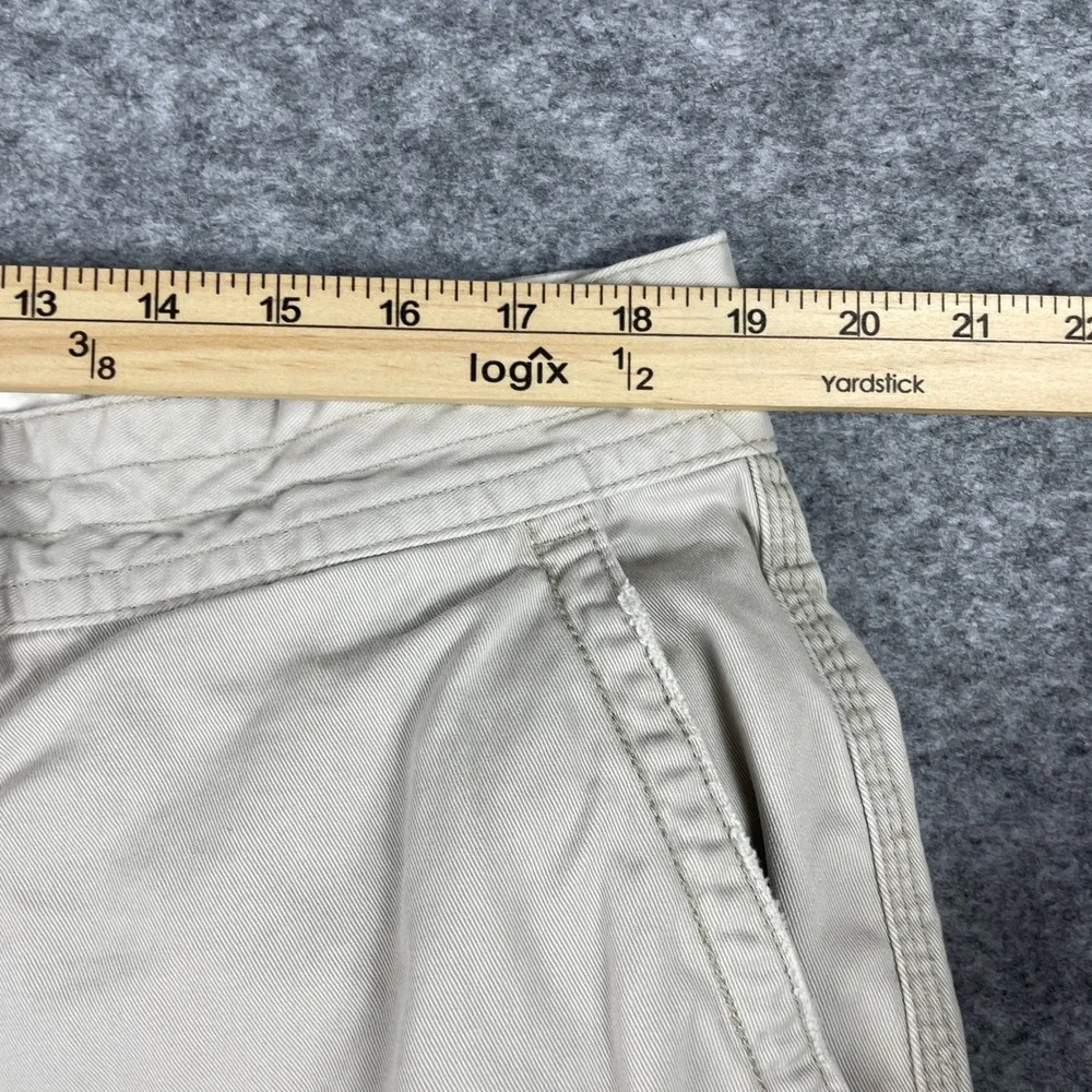 Polo Ralph Lauren Cargo Shorts Mens 40 Tan Classic Polo Chino Khaki Preppy 90s